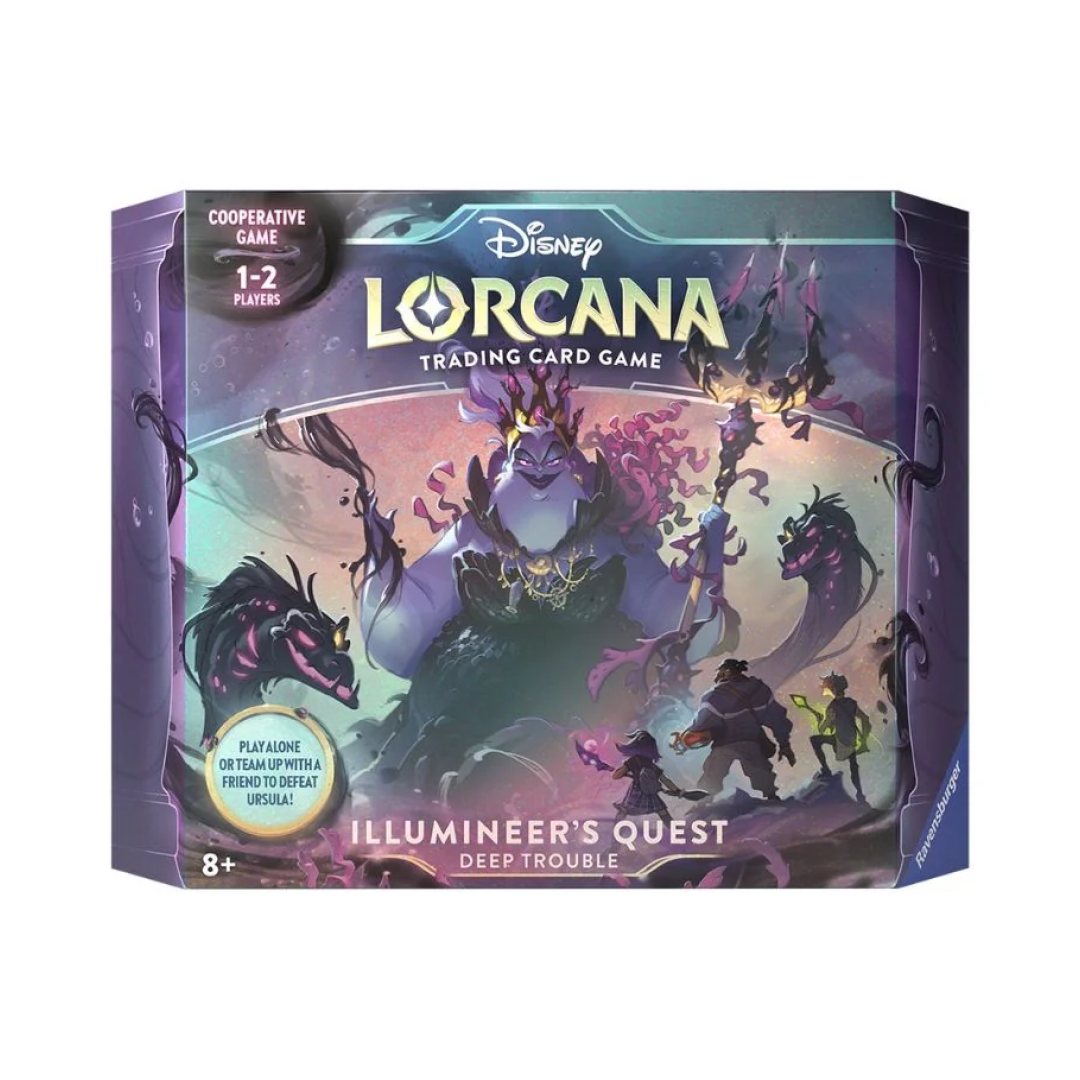 Disney Lorcana Illumineer's Quest Deep Trouble collection box