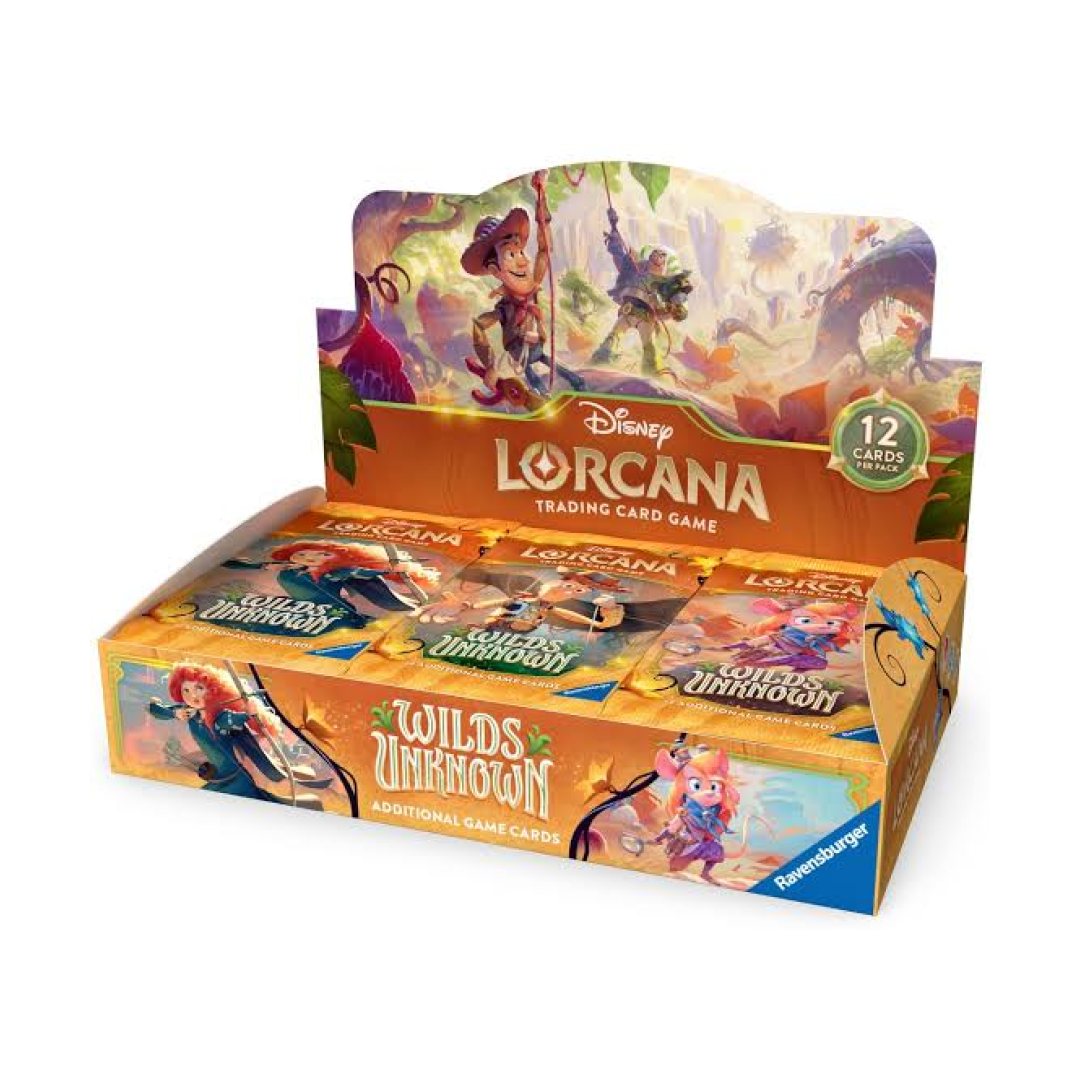 Disney Lorcana Wilds Unknown English booster display box