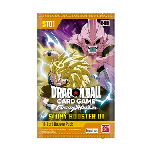 Dragon Ball Fusion World ST01 sealed booster pack