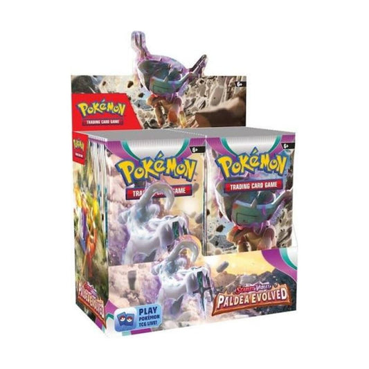 SV02 Paldea Evolved sealed booster box