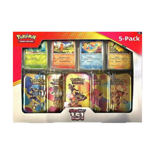Scarlet & Violet—151 Mini Tin 5-Pack