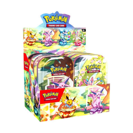 SV8.5 Prismatic Evolutions English mini tin display box