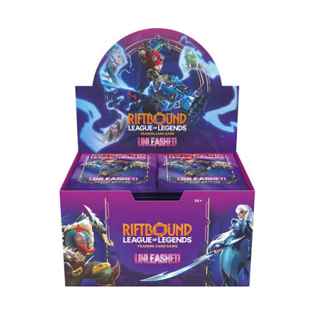 Riftbound Unleashed English booster display box
